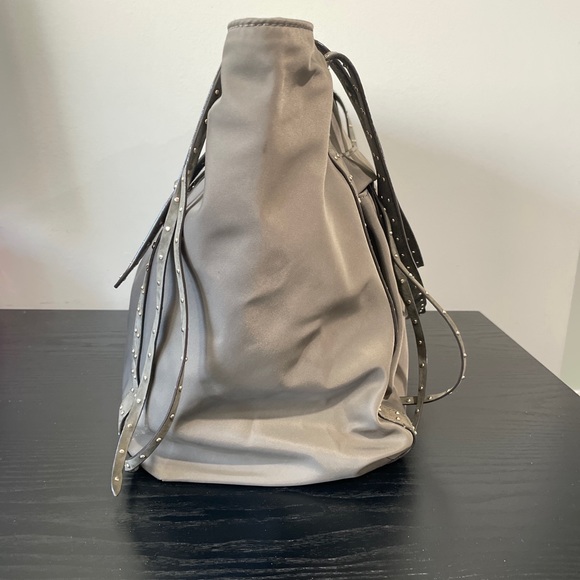 MZ Wallace Harlow Studded Nylon Tote - Neutral Color - Pre-owned - Picture 8 of 14